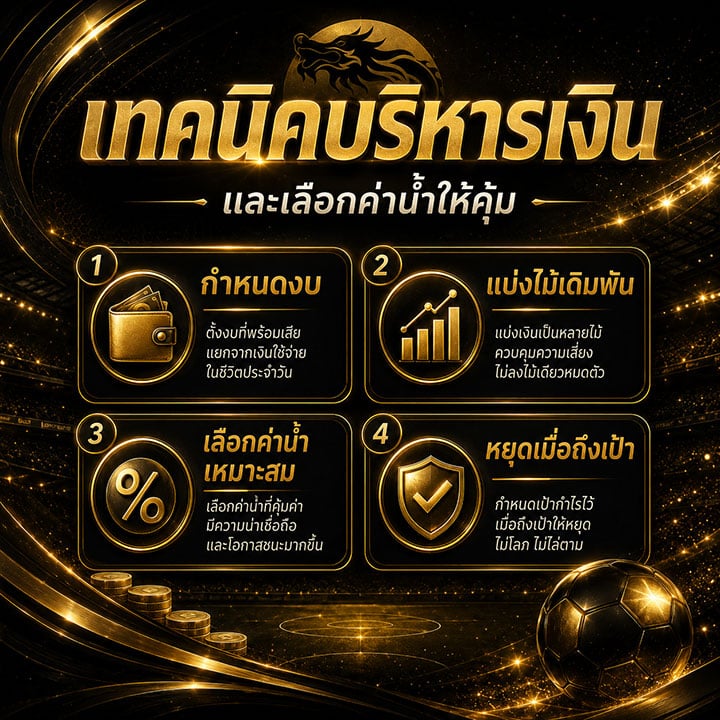 เทคนิคบริหารเงิน
